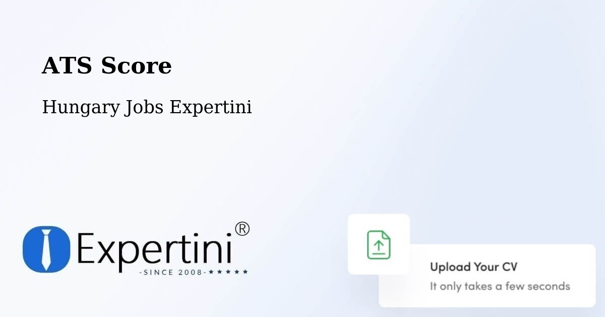 Resume ATS Score & Job Description Match Tool – Csemő - Hungary Jobs Expertini